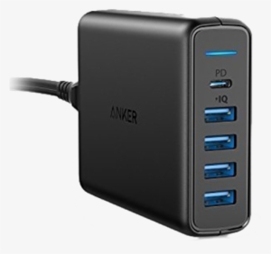 Picture Of Anker Powerport 5 Usb-c With Power Delivery - Anker Powerport #3998259