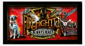 Fire Dalmation Clock - Good Tymes Nfl #1 Fan Clocks: Vikings Black #3998439