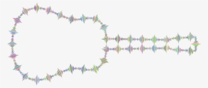 This Free Icons Png Design Of Prismatic Sonic Guitar #3998641
