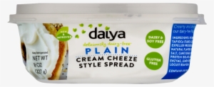 Daiya Plain Dairy Free Cream Cheese Style Spread • - Daiya Cheese #3998645