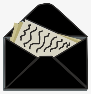 Black Mail Clip Art - Clip Art #3998778