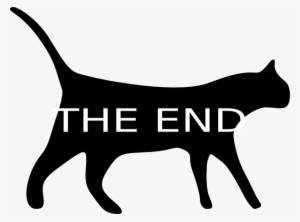 End Kitty Cat Png - End Clipart Free #3999197