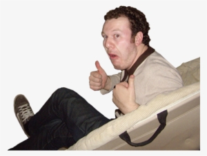 Sitting - Thumbs Up Png Stock #3999279