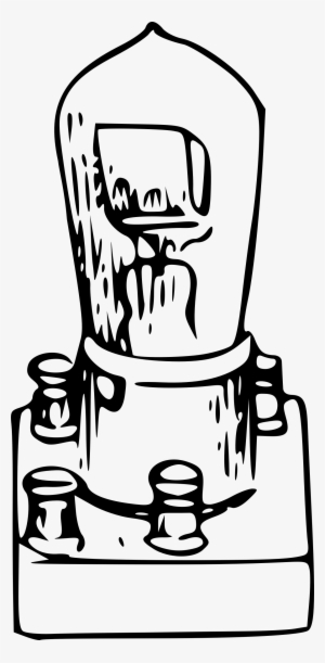 Big Image - Vacuum Tube Computer Clip Art #3999405