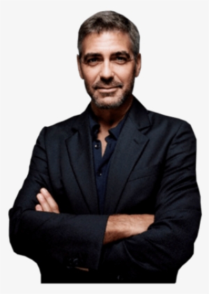 Georges Clooney Portrait - George Clooney Transparent #3999406