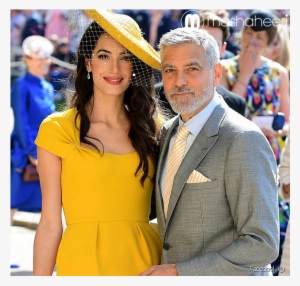 جورج كلوني وامل علم الدين يتبرعان بالأموال من أجل اللاجئين - Harry And Meghan Guests #3999993