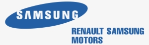 Renault Samsung Motors Logo Png Transparent - Oval #40270