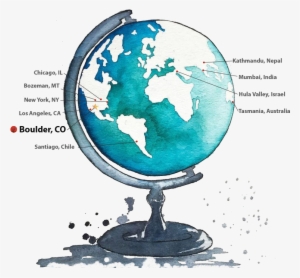 Adventure - Globe Drawing #40309