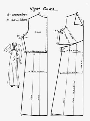 Kimata Table - Sewing Pattern Clip Art #40423