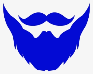 Png Black And White Stock Durham Beards Your Source - Beard And Mustache Logo #40668