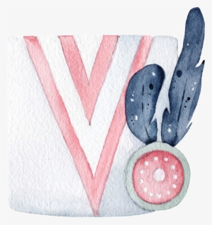 Cake Flower Watercolor Hand-painted Transparent - Watercolor Painting #40840