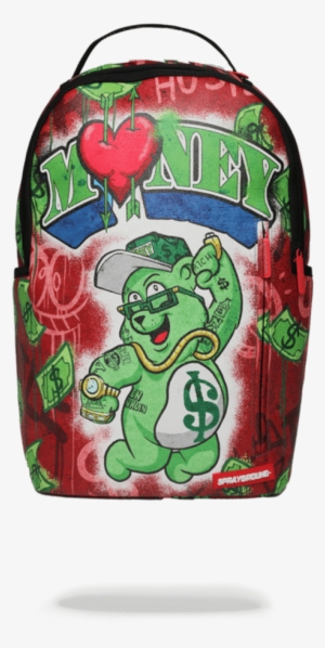 Sprayground Money Bear Raining Backpack - Sprayground Bear Backpack #41038