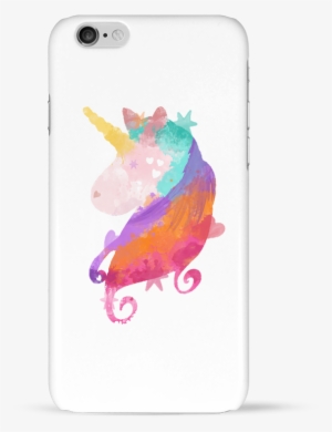 Case 3d Iphone 6 Watercolor Unicorn By Pinkglitter - Samsung Galaxy S5 #41193