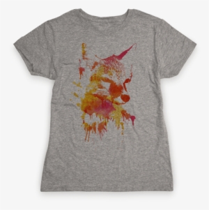 Watercolor Fox Womens T-shirt #41283