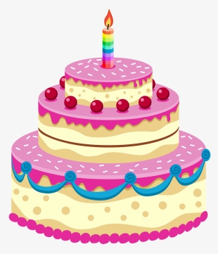 Birthday Cake Png Image - Animated Birthday Cake Png #41284