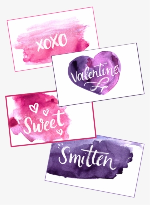 Watercolor Valentine Cards #41392 Watercolor Valentine Cards #41392