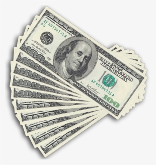 Dollar Banknotes Free Png Image - Hundred Dollar Bills Png #41413