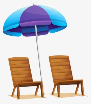 Transparent Umbrella And Chairs Png Gallery Is - Beach Chairs Png #41477