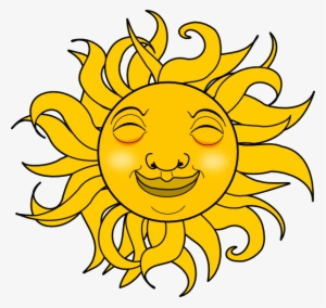 Smiling Sun Svg Clip Arts 600 X 568 Px #41775