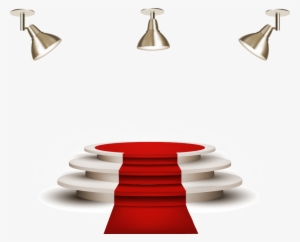 Stage Light Effect Png High Quality Image - Red Carpet Stage Png #42422