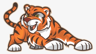 Jumping Tiger Png - Greencastle Tiger Cubs Football #42710