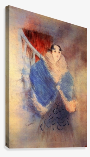 Elsa, Known As The Viennese By Toulouse-lautrec Canvas - Poster: Henri De Toulouse-lautrec Elsa, Known #42711