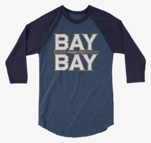 Adam Cole "bay Bay Logo" 3/4 Sleeve Raglan Shirt - Doom Woof (raglan) #42835