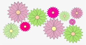 Vector Transparent Stock Daisy - Clip Art Flower Chain #42855