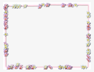 Free Png Flowers Borders Png Pic Png Images Transparent - Png Flower Border Png #43581