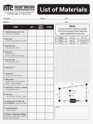 Click To Download Chainlink Installation Instructions - Hinge #44029