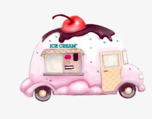 Ice Cream Art - Ice Cream Truck Drawings #44139