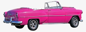 Cuba, Havana, Car, La Bella Americana, Almendron, Pink - Pink Car Transparent #44500 Cuba, Havana, Car, La Bella Americana, Almendron, Pink - Pink Car Transparent #44500