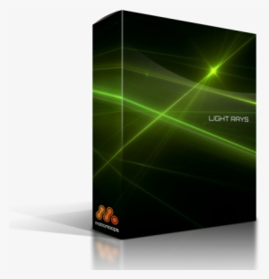 Non-distracting Light Rays Great For Text Overlays - Ray #44575