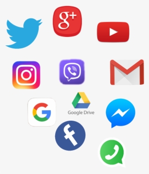 Social Media Icons Set Social Icons Media Icons Social Media Icons Png And Vector With Transparent Background For Free Download Social Media Logos Social Media Icons Media Icon