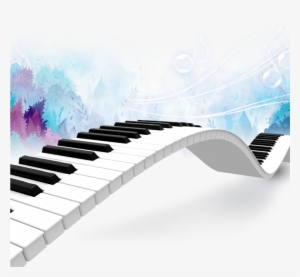 Ftestickers Keyboard Musicalnotes Music Watercolor #45047