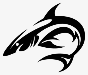 Tattoo Clipart Logo Png - Tribal Shark #45211