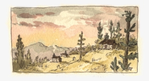 As The Fire Began To Settle To A Deep Red In The Hearth, - Drawing #45538