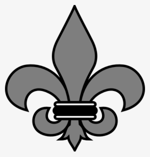 How To Set Use Grey Fleur De Lis Clipart #45629