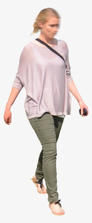 People Walking Towards Png Black And White Library - Blouse #46224