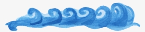 6 Watercolor Ocean Wave - Water Wave Watercolor Png #46366 6 Watercolor Ocean Wave - Water Wave Watercolor Png #46366