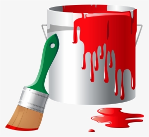 Paint Bucket Png Clip Art - Paint Clip Art Png #46718