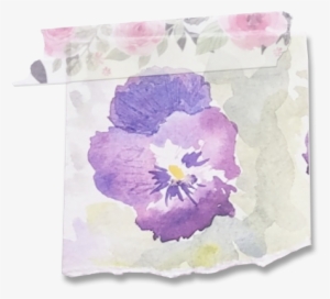 Painting Women And Flowers, Cultivating Feelings Of - Pansy #46759