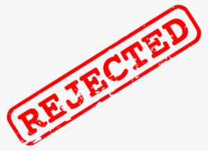 Red Rejected Png Free Images Toppng Transparent - Rejected Stamp Png #47146