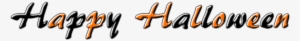 Happy Halloween Text Png Hd - Text #47329