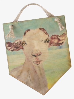 Watercolor Goat - Tote Bag #47431