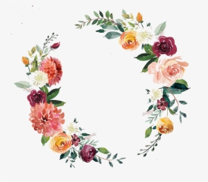 Watercolor Wreath PNG, Transparent Watercolor Wreath PNG Image Free ...