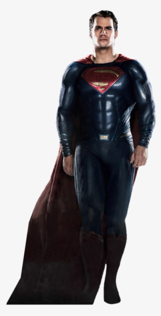 Bvs Superman Transparent Background By Camo Flauge-d9rbndo - Henry Cavill Superman Png #47990
