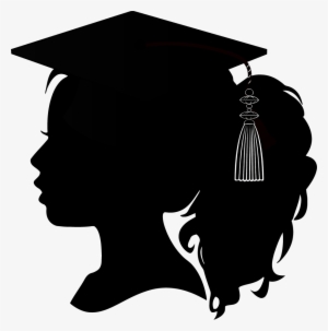 Http - //a - Top4top - Net/p 114at6e4 College Graduation - Black Girl Head Silhouette #48390