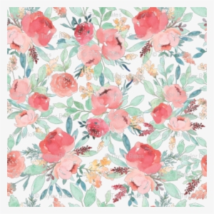 Large Watercolor Flowers - Watercolor Floral #48417