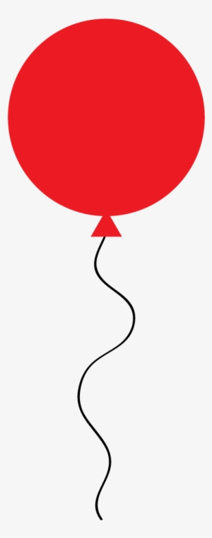Birthday - Red Balloons Clip Art #48559